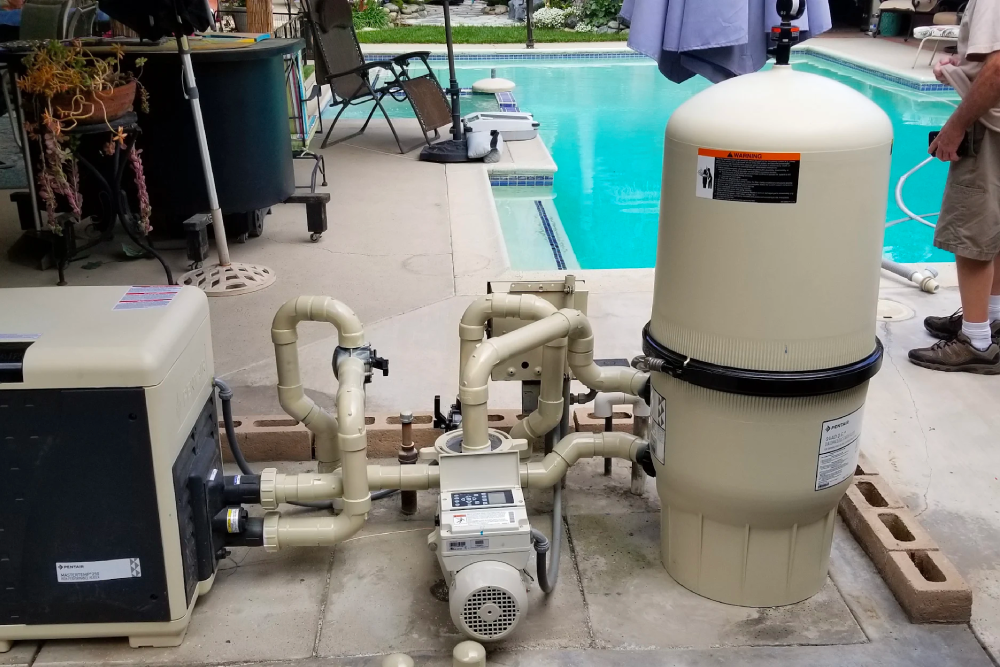 pool equipment install service