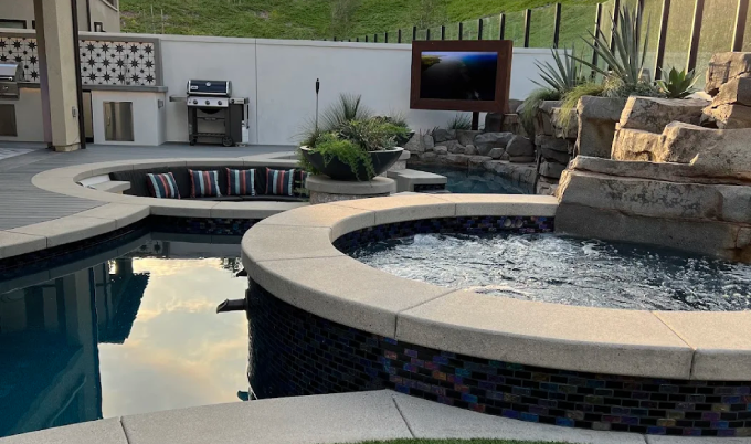 pool setup homepage california